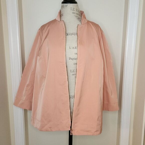 Lafayette NY Pink Summer Jacket - Picture 5 of 9